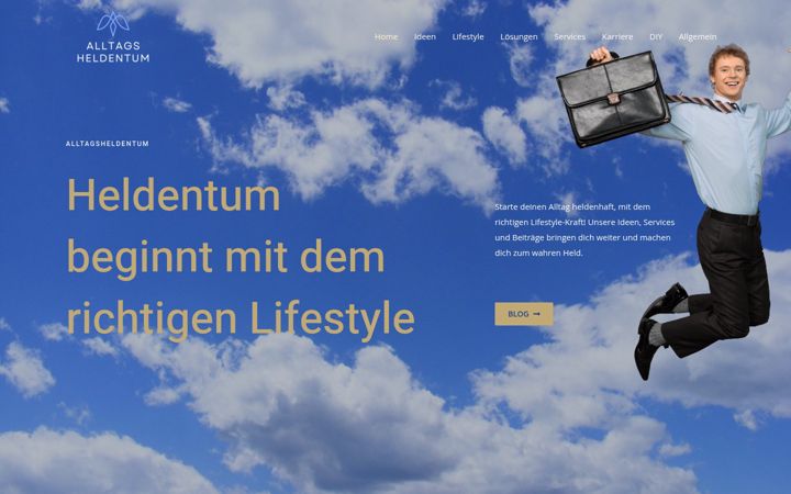 Screenshot of alltagsheldentum.com