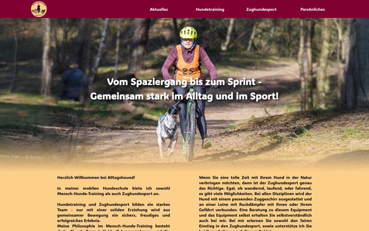 Screenshot of alltagshound.de