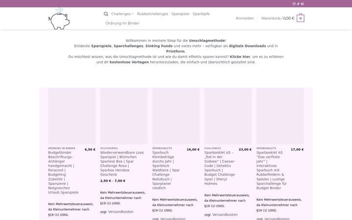 Skærmbillede af alltagssparen.com