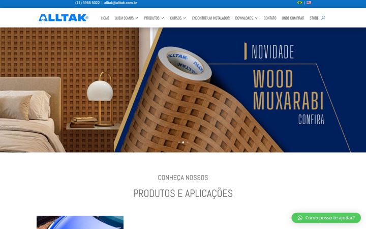 Kuvakaappaus sivustosta alltak.com.br