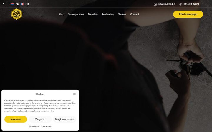 Screenshot of alltec.be