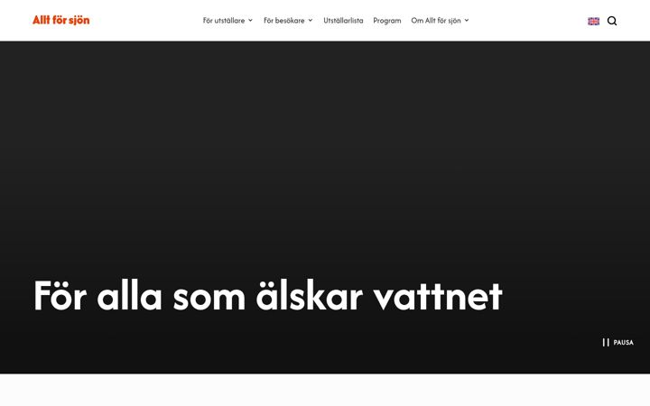 Screenshot of alltforsjon.se