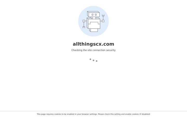 Screenshot of allthingscx.com
