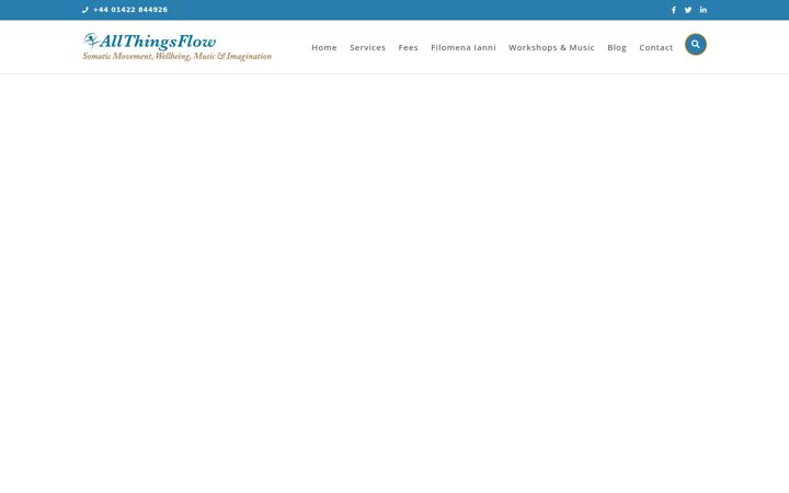Screenshot of allthingsflow.co.uk
