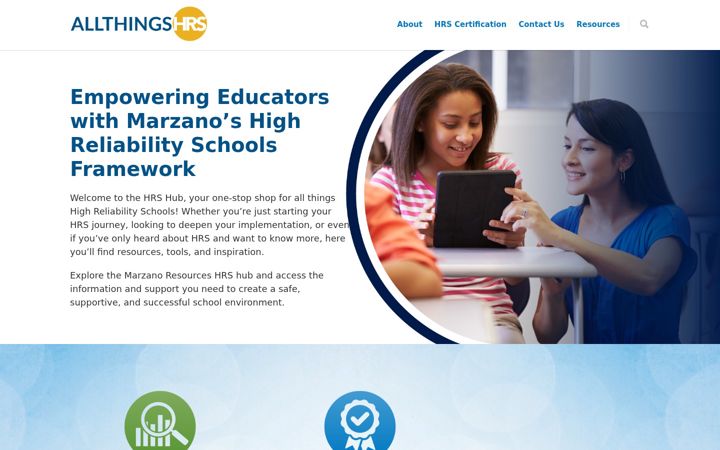 Screenshot of allthingshrs.info