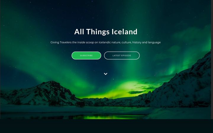 Screenshot ta' allthingsiceland.com