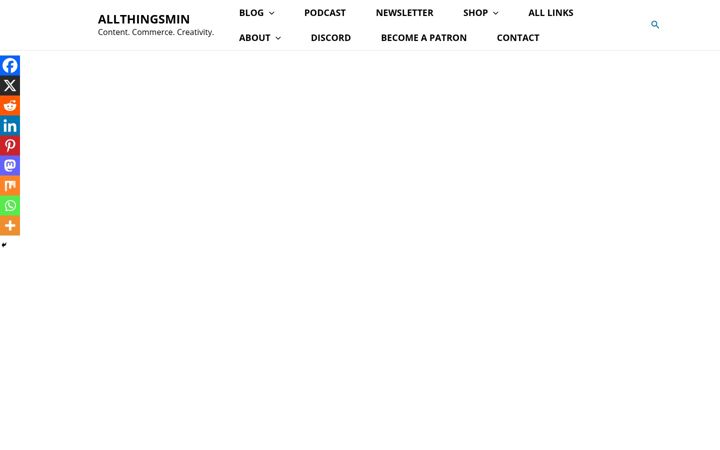 Screenshot of allthingsmin.com
