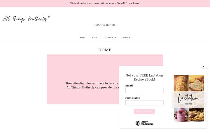 Screenshot ta' allthingsmotherly.com