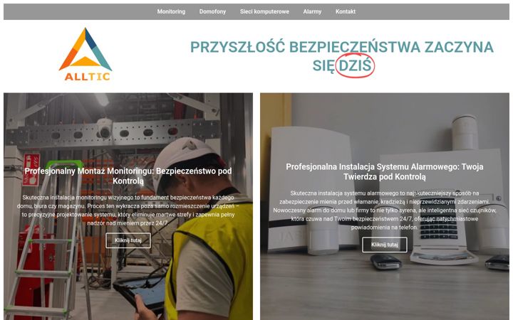 Screenshot of alltic.pl