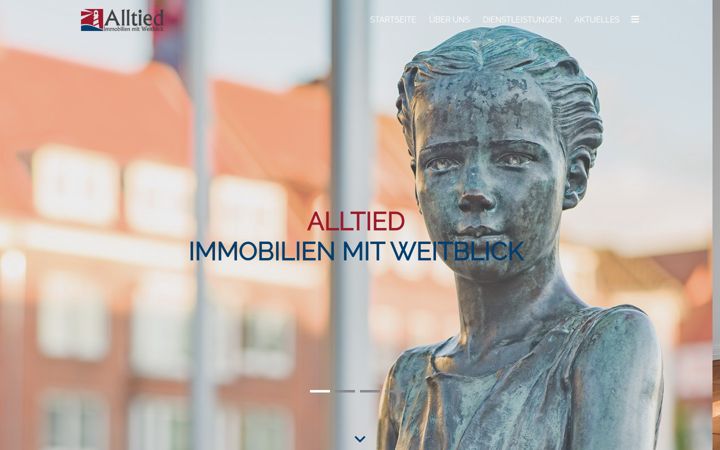 Screenshot of alltied-immobilien.de