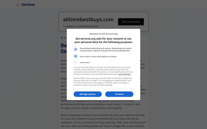 Screenshot of alltimebestbuys.com
