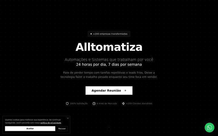 Screenshot of alltomatiza.com