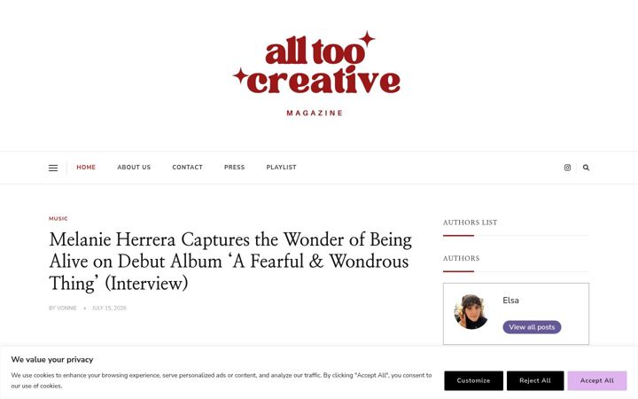 Screenshot of alltoocreative.com