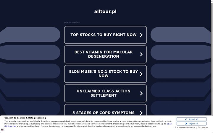 Screenshot of alltour.pl