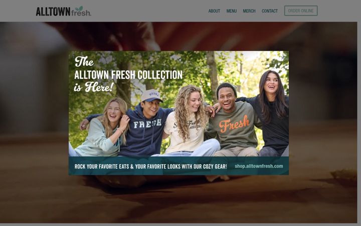 Screenshot von alltownfresh.com