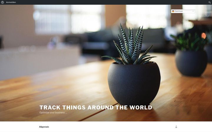 Screenshot of alltracker.net