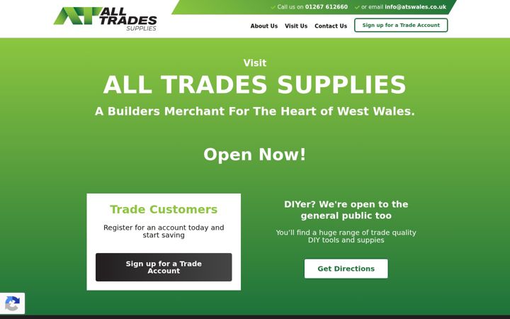 Screenshot of alltradessupplies.co.uk