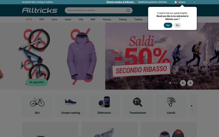 Screenshot of alltricks.it