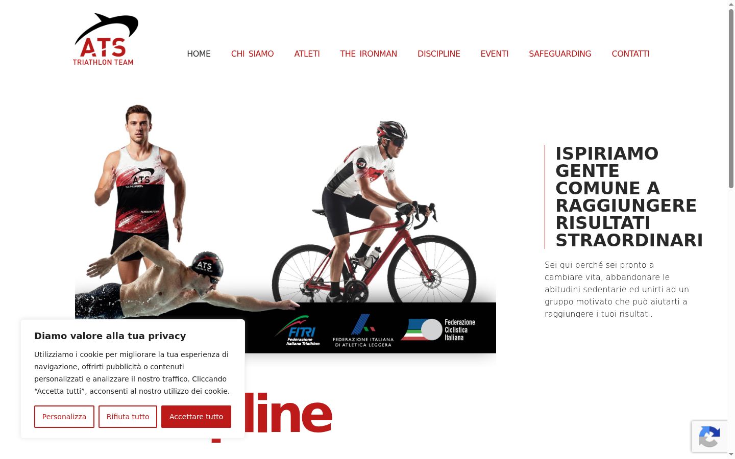 Screenshot tal-banner tal-kunsens muri qabel kwalunkwe interazzjoni