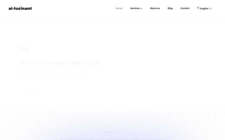 Screenshot ta' allucinant.com