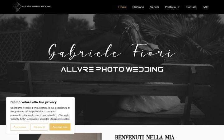 Screenshot of allurephoto.it