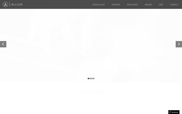 Screenshot of alluur.be