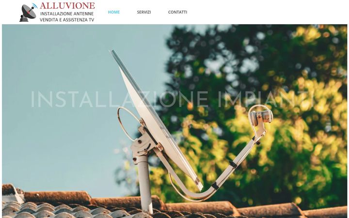 Screenshot of alluvione-tv.it