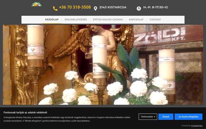 Screenshot of allvanyberles.eu