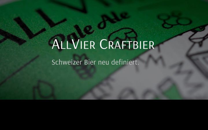 Screenshot of allvier.ch