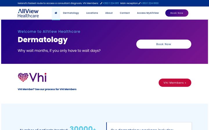 Screenshot of allview.ie