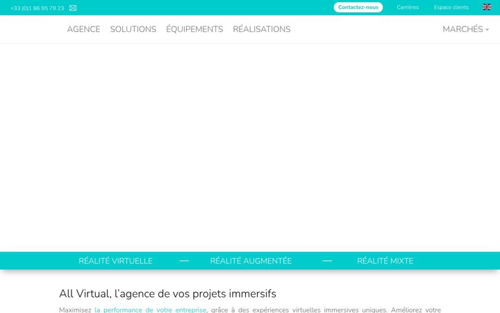 Screenshot of allvirtual.fr