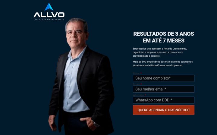 Screenshot of allvo.com.br