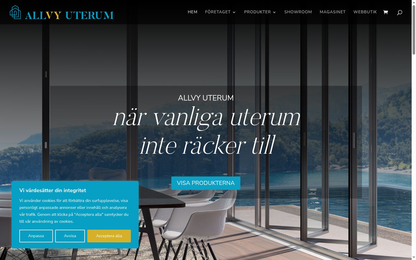 Kuvakaappaus suostumusbannerista, joka näytettiin ennen mitään vuorovaikutusta