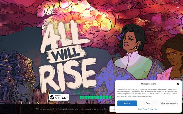 Ekrano kopija allwillrise.com