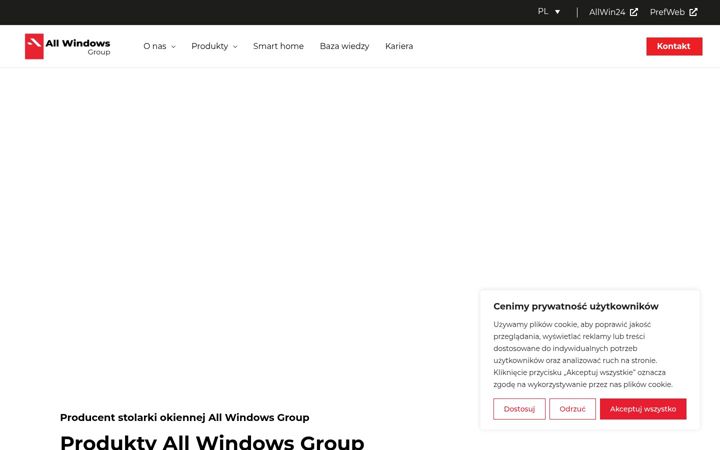 Screenshot of allwindows.eu