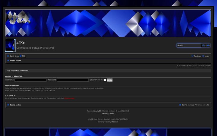 Screenshot of allxc.com