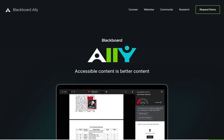 Snímek obrazovky ally.ac