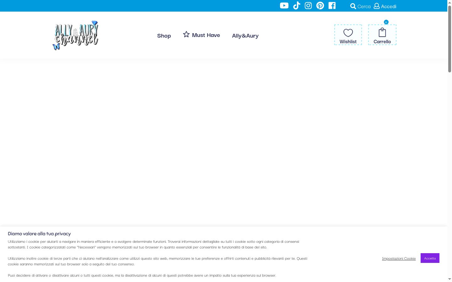 Capture d'écran de la bannière de consentement affichée avant toute interaction