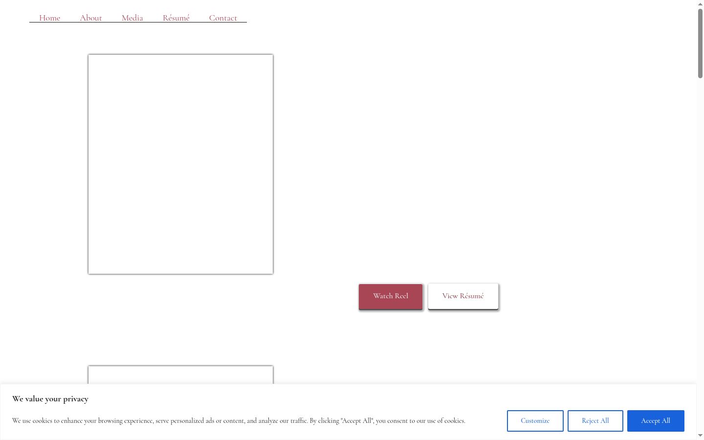 Screenshot tal-banner tal-kunsens muri qabel kwalunkwe interazzjoni