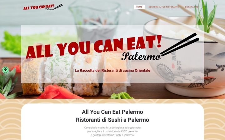 Screenshot von allyoucaneatpalermo.it