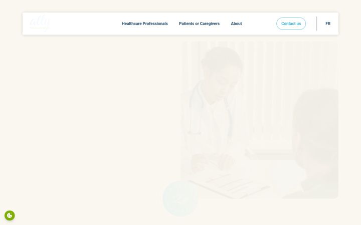 Screenshot of allypsp.ca