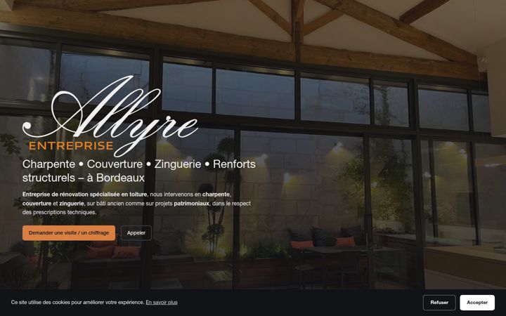 Képernyőkép: allyre.com