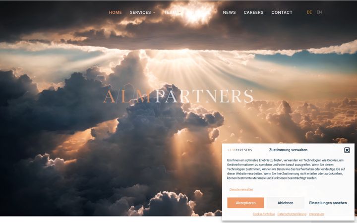 Screenshot of alm-partners.com