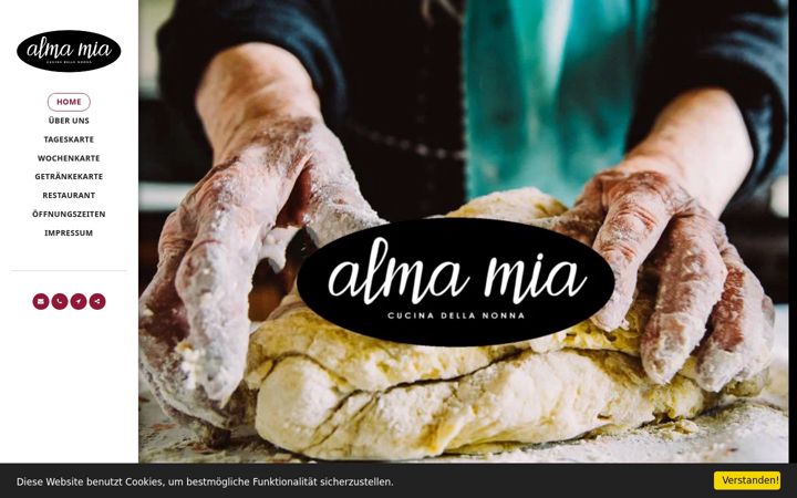 Screenshot of alma-mia.com