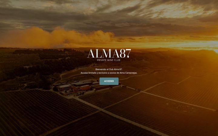 Snímek obrazovky alma87.com