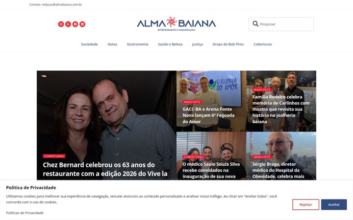 Snímek obrazovky almabaiana.com.br