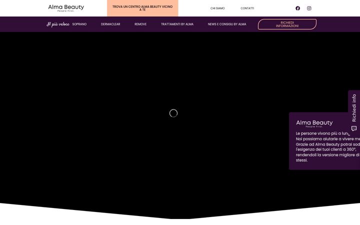 Screenshot von almabeauty.it