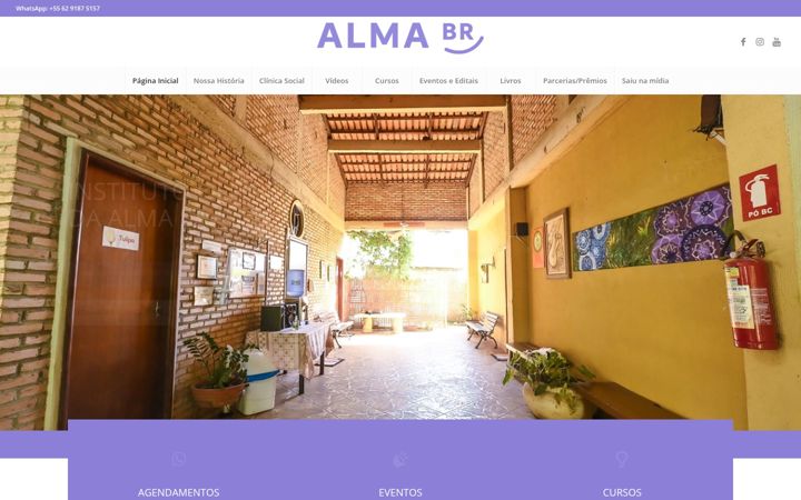 Екранна снимка на almabr.com.br