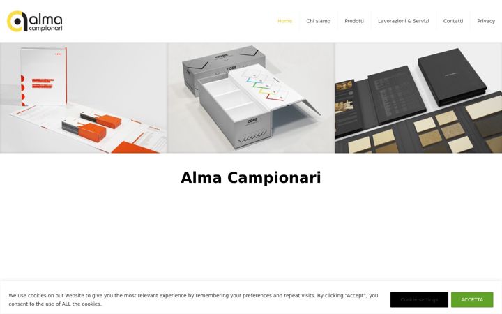 Screenshot of almacampionari.com