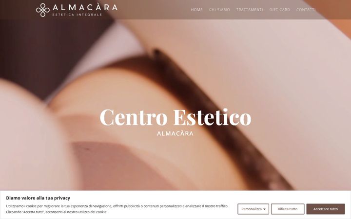 Screenshot of almacara.it